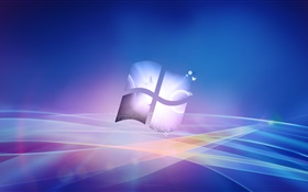 Logotipo do Windows, fundo design criativo HD Papéis de Parede