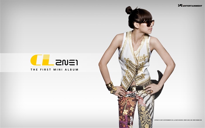 2NE1, meninas da música coreana 09 Papéis de Parede, imagem