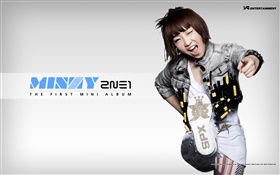 2NE1, meninas da música coreana 11 HD Papéis de Parede