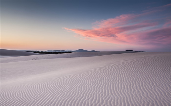 Praia Bennett, Austrália, areia, dunas Papéis de Parede, imagem