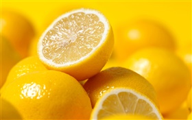 Frutas close-up, limões