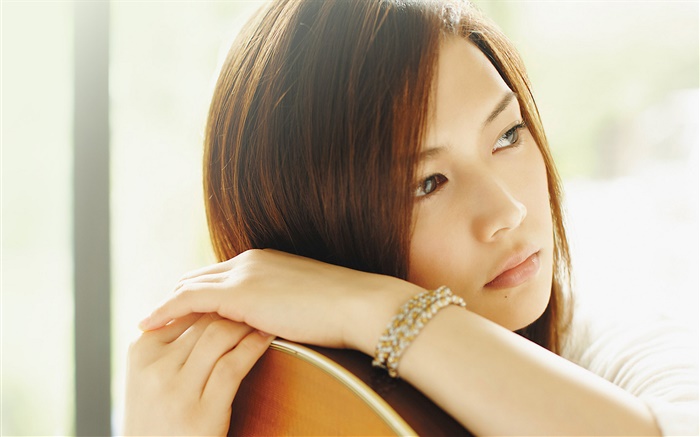 Yoshioka Yui, cantor japonês 06 Papéis de Parede, imagem