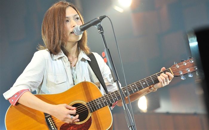 Yoshioka Yui, cantor japonês 10 Papéis de Parede, imagem