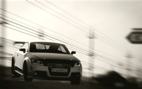 Velocidade do carro Audi HD Papéis de Parede