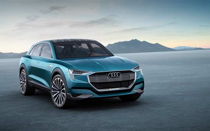 2015 Audi E-tron carro conceito Papéis de Parede, imagem