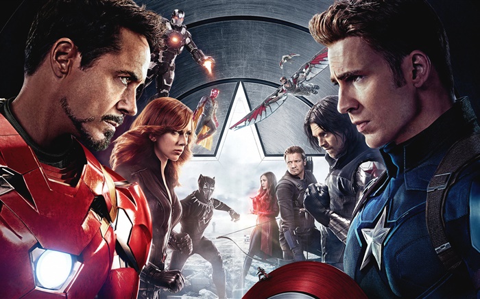 2016 Captain America: Guerra Civil Papéis de Parede, imagem