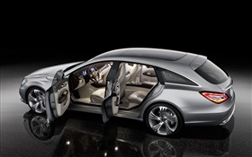 Mercedes-Benz carro conceito, portas abertas HD Papéis de Parede