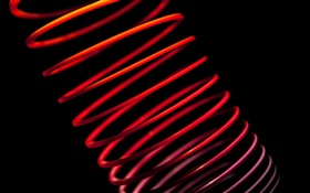 abstrato, vermelho, fundo preto Tubular HD Papéis de Parede