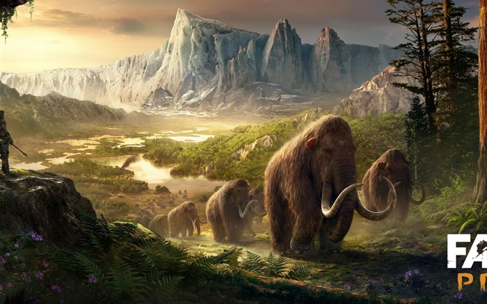 Cry Far: Primal, mamutes, antigo Papéis de Parede, imagem