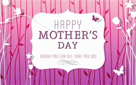 Feliz Dia das Mães HD Papéis de Parede
