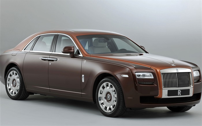 Rolls-Royce carro de luxo Santo marrom Papéis de Parede, imagem