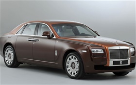 Rolls-Royce carro de luxo Santo marrom