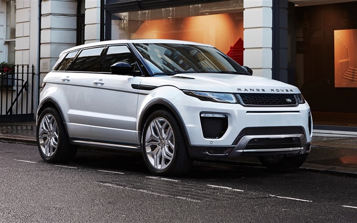 2015 Land Rover, Range Rover SUV branco Papéis de Parede, imagem