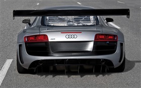 Audi R8 vista supercar traseira HD Papéis de Parede