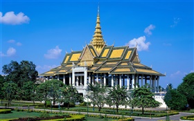 Chiang Mai, Tailândia, templo HD Papéis de Parede