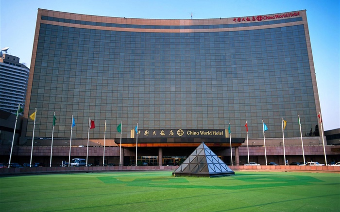 China World Hotel, Beijing, China Papéis de Parede, imagem