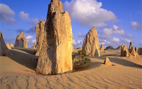 Deserto, rochas, Austrália