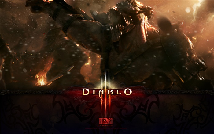 Diablo III, jogo da Blizzard Papéis de Parede, imagem