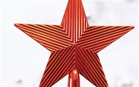 estrela de cinco pontas, decoração de Natal HD Papéis de Parede