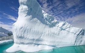 Iceberg, mar HD Papéis de Parede