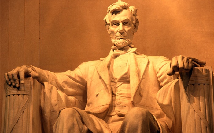 Estátua Lincoln Papéis de Parede, imagem