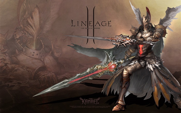 Lineage 2, armadura do guerreiro Papéis de Parede, imagem