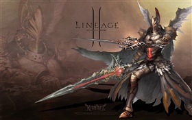 Lineage 2, armadura do guerreiro HD Papéis de Parede