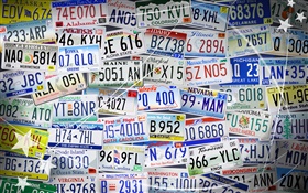 Muitos License Plate, design criativo