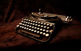 máquina de escrever velha