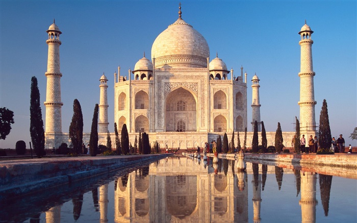 Taj Mahal, na Índia Papéis de Parede, imagem