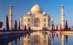 Taj Mahal, na Índia HD Papéis de Parede