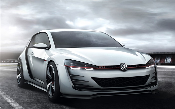 Volkswagen GTI conceito de carro Papéis de Parede, imagem