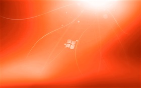 Windows 7 vermelho fundo criativo