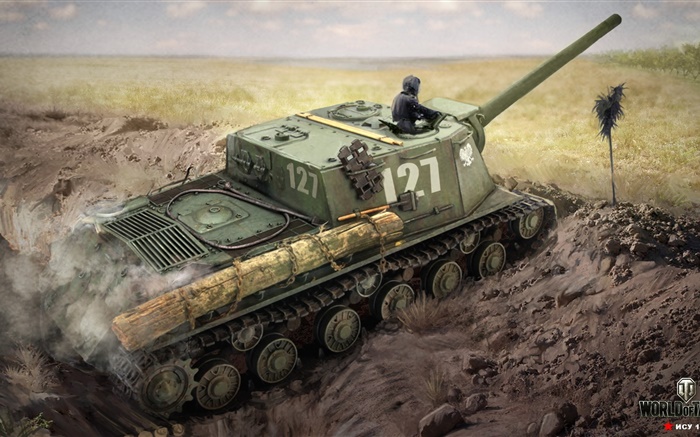 World of Tanks, jogo de PC, o desenho da arte Papéis de Parede, imagem