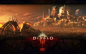 Diablo III, widescreen jogo HD Papéis de Parede