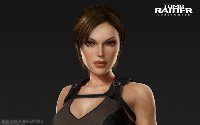 Lara Croft, retrato, Tomb Raider: Underworld Papéis de Parede, imagem