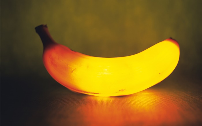 frutas luz, banana Papéis de Parede, imagem