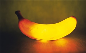 frutas luz, banana HD Papéis de Parede