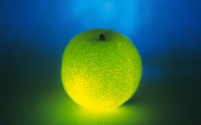 frutas luz, laranja verde Papéis de Parede, imagem