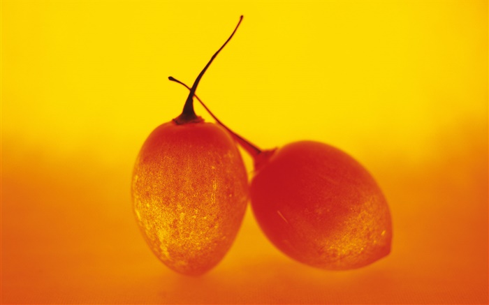 frutas luz, dois tomates de árvore Papéis de Parede, imagem