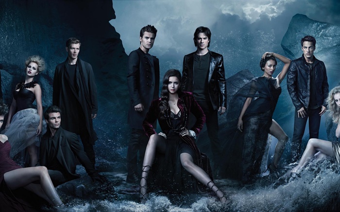 A série de TV Vampire Diaries Papéis de Parede, imagem