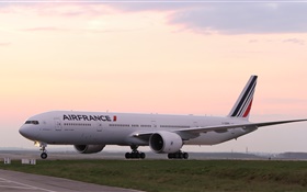 Boeing 777 avião de passageiros, França HD Papéis de Parede