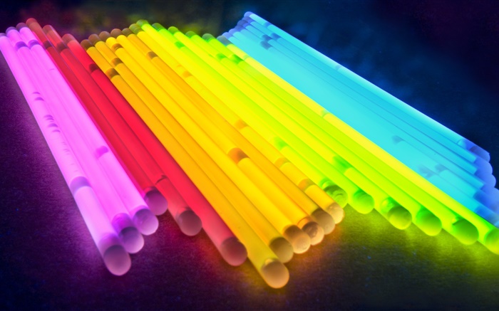 tubos coloridos, luz, sumário fotos Papéis de Parede, imagem