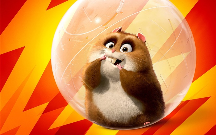 hamster bonitos, filme de desenhos animados Papéis de Parede, imagem
