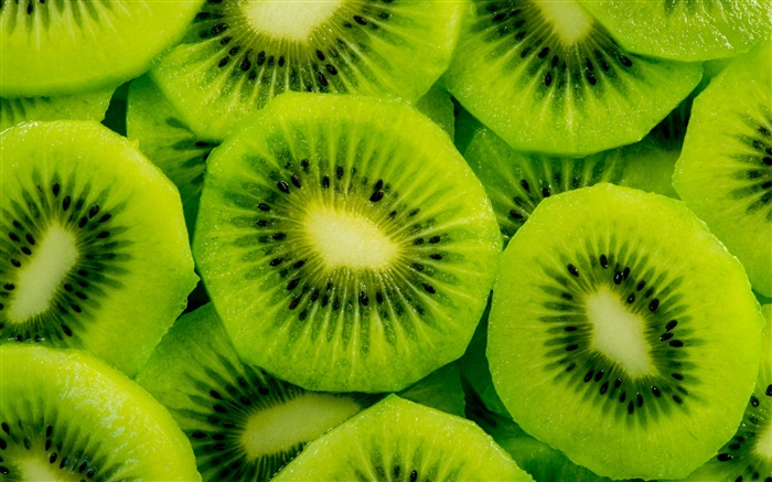 Fatia da fruta, kiwi Papéis de Parede, imagem