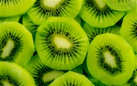Fatia da fruta, kiwi