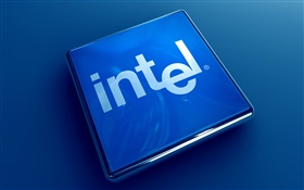 logo da Intel 3D