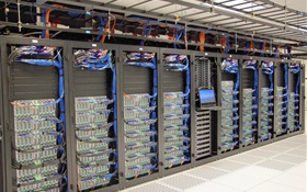 dados Supercomputer centro HD Papéis de Parede