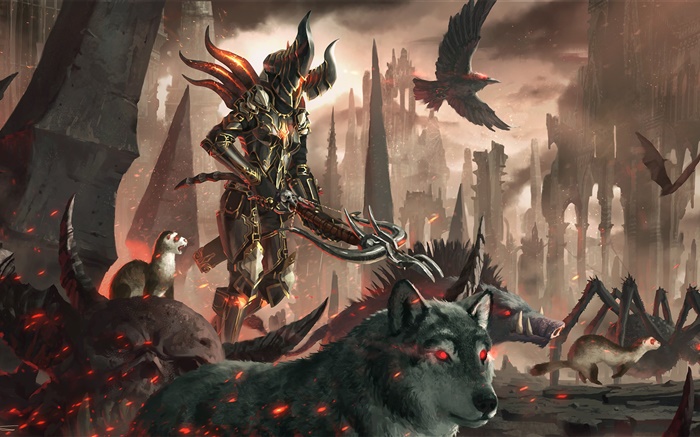 Diablo 3, caçador de demônios Papéis de Parede, imagem