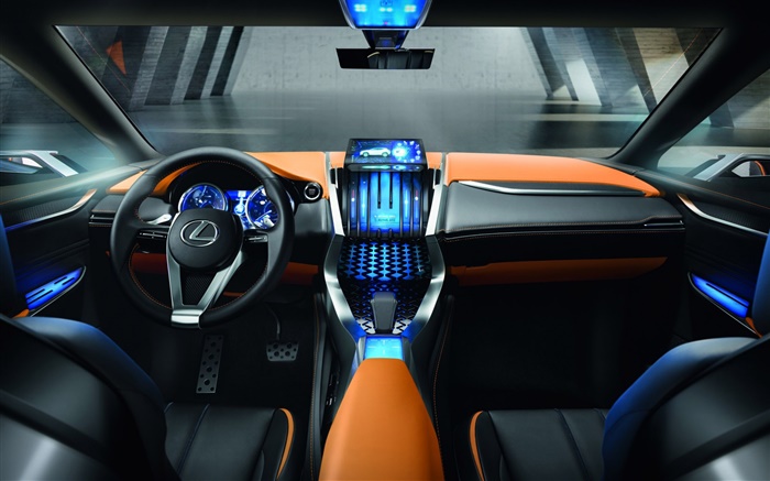 Lexus LF-NX táxi carro conceito Papéis de Parede, imagem